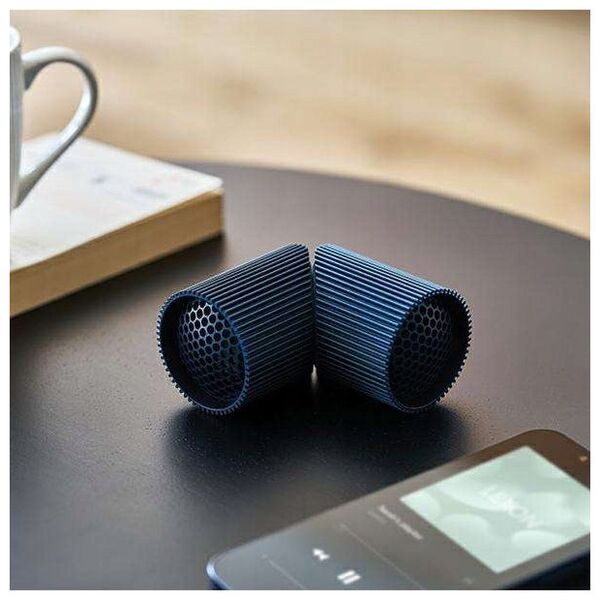 Lexon Ray Speaker Magnetic Bluetooth Speaker Set Blue/Ocean Blue LA132OB3