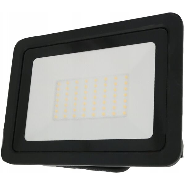 Naświetlacz LED FLOODLIGHT 50W 4250lm 4000K IP65 neutralna biała NW czarny 3 lata gwarncji LED LabsFAROFORM