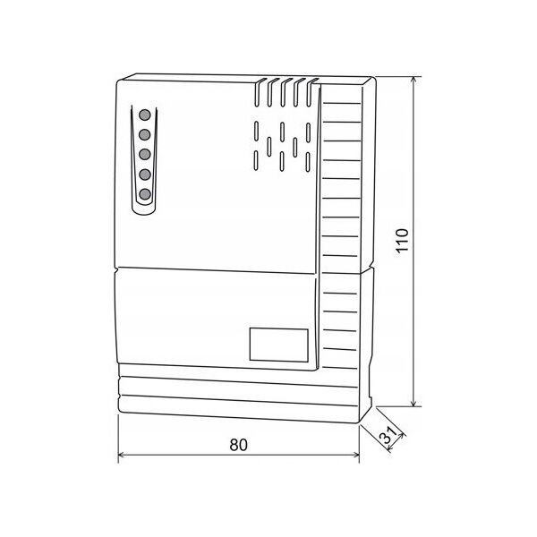 BT012 - Bezprzewodowy termostat elektroniczny (S)