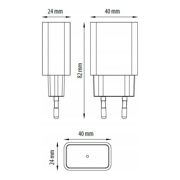 EREPEATER - repeater sieci ZigBee natynkowy (wzmacniacz sygnału), 230V