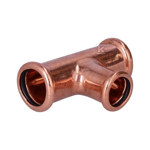 Trójnik redukcyjny Copper - 22/18/22 (S)KAN-THERM