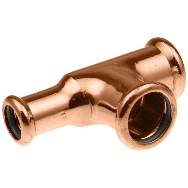 Trójnik redukcyjny Copper - 22/18/22 (S)KAN-THERM