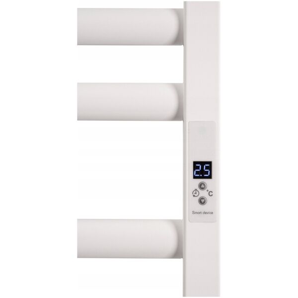 Elektryczna rozkładana suszarka łazienkowa TVB HydroVert P12 500x900 z czujnikiem temperatury i timerem (biała) 235 W500x900