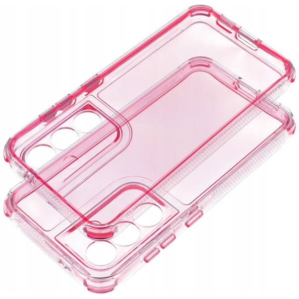 Futerał MATRIX CLEAR do XIAOMI Redmi Note 14 5G pudrowy róż