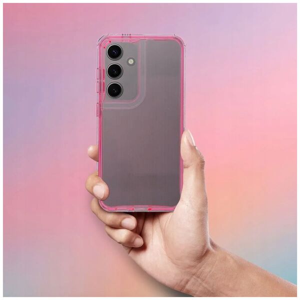 Futerał MATRIX CLEAR do XIAOMI Redmi Note 14 5G pudrowy róż