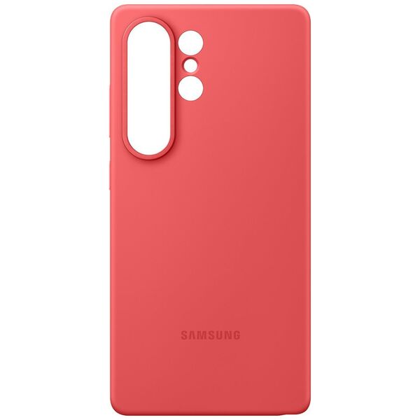 Etui Samsung Silicone do Galaxy S25       Ultra czerwony