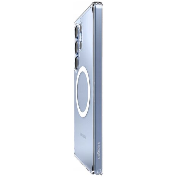 Etui Spigen Ultra Hybrid Mag MagSafe do   Samsung Galaxy S25 Ultra biały