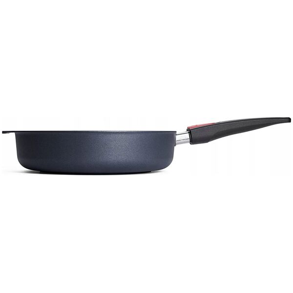 Deep cast iron pan WOLL DIAMOND LITE, diamond crystal dust coating, removable handle, ø28 cm | Sourcing