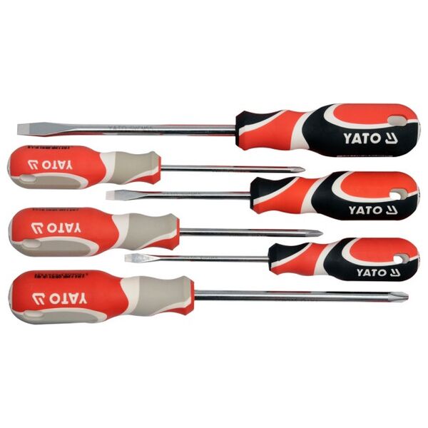 Yato Zestaw wkrętaków PŁ 5,5-8mm PH1-PH3 6szt. SVCM55 (YT-2668)