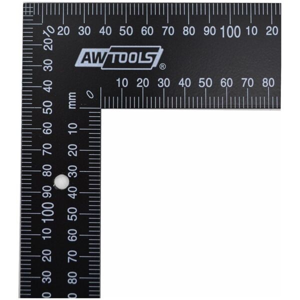 AWTools AWTOOLS KĄTOWNIK STOLARSKI STALOWY 400x600x2mm AW29833