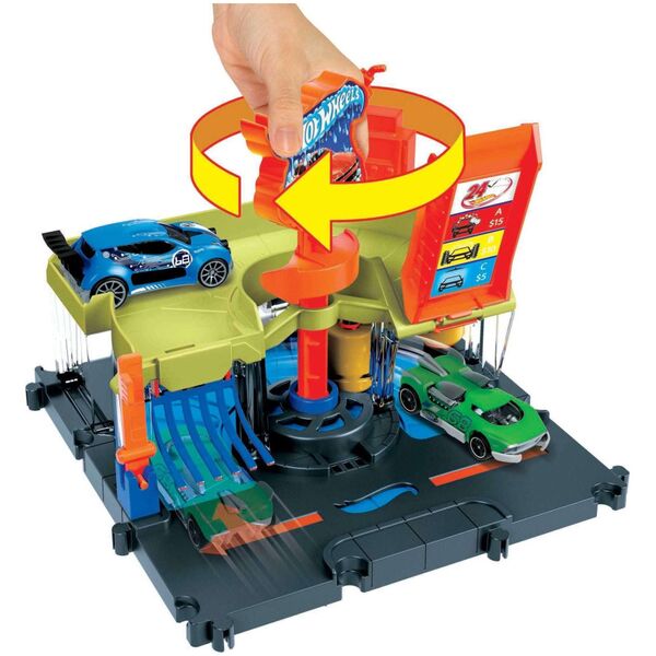 Mattel Hot Wheels City - mały zestaw z autkiem (HDR27)