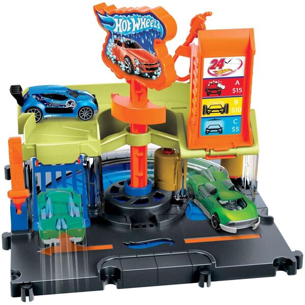 Mattel Hot Wheels City - mały zestaw z autkiem (HDR27)