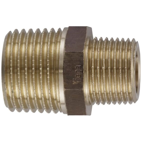Złączka redukcyjna 3/8 x 1/4 braz / blyszczacyŁącznik do rur