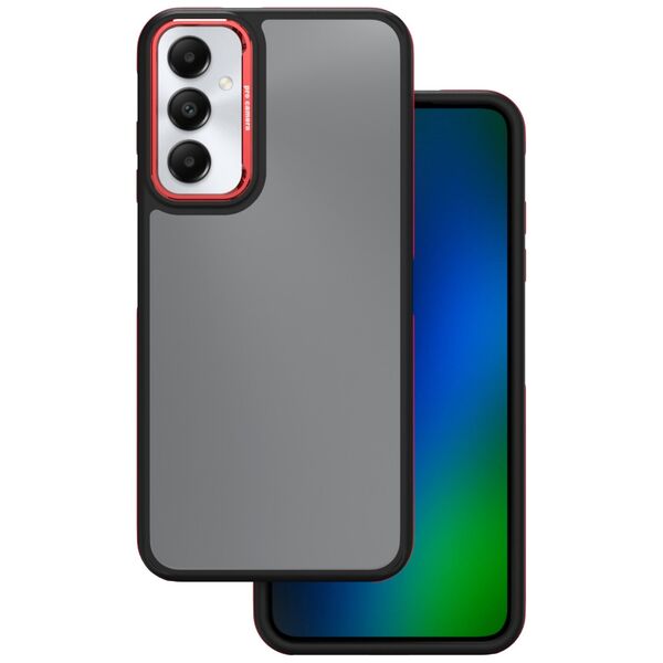 Crystal Black case for Samsung Galaxy A36 5G red 5906961962577
