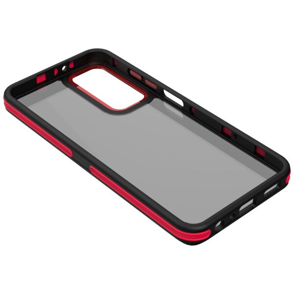 Crystal Black case for Samsung Galaxy A36 5G red 5906961962577