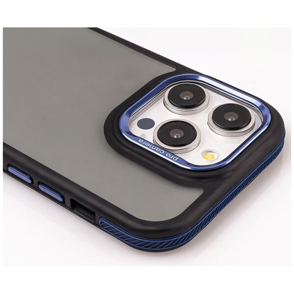 Crystal Black case for Samsung Galaxy S25 Plus blue 5906961961327