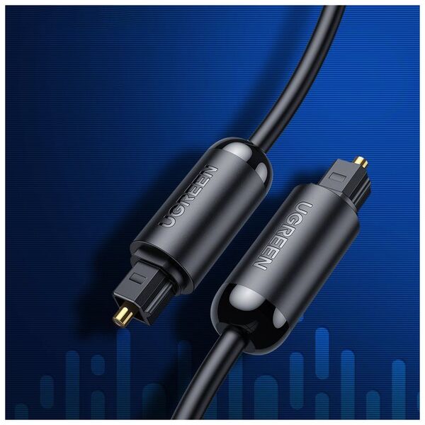 Kabel Ugreen Toslink - Toslink 1.5m czarny (UGR596BLK)