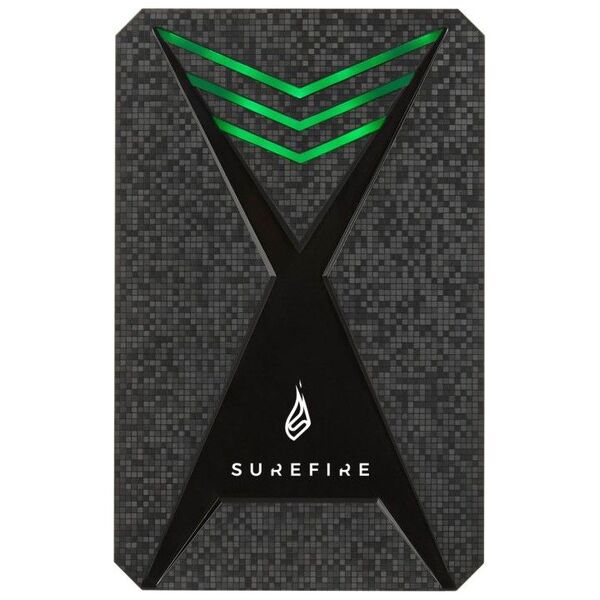Dysk zewnętrzny HDD Surefire Gaming Bunker 2TB Czarny (53682)