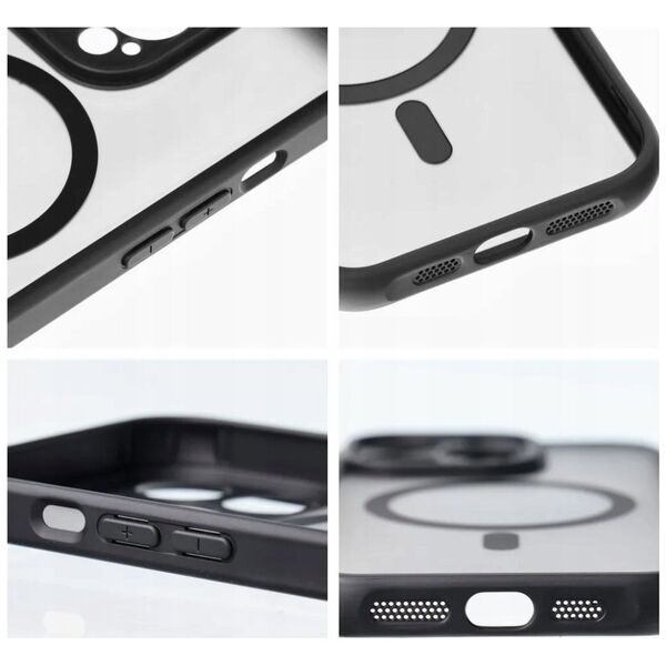 Futerał FULL MATTE MAG COVER kompatybilny z MagSafe do XIAOMI REDMI NOTE 13 PRO 5G czarny