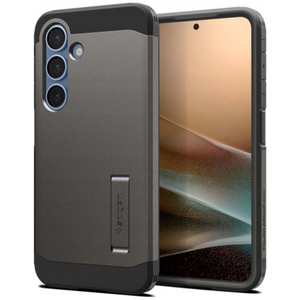 Etui Spigen Tough Armor MagSafe do        Samsung Galaxy S25+ szary
