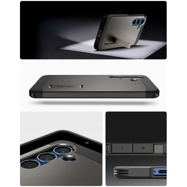 Etui Spigen Tough Armor MagSafe do        Samsung Galaxy S25+ szary