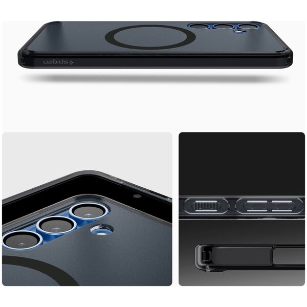 Etui Spigen Ultra Hybrid Mag MagSafe do   Samsung Galaxy S25 czarny