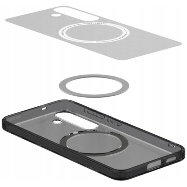 Etui Spigen Ultra Hybrid Mag MagSafe do   Samsung Galaxy S25 czarny