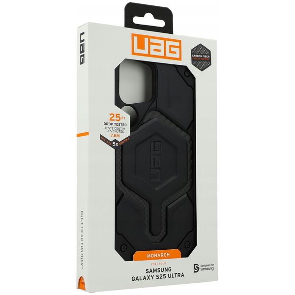 UAG Urban Armor Gear futerał MONARCH do SAMSUNG S25 Ultra 5G carbon fiber