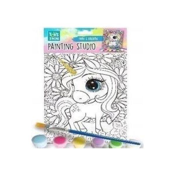 STNUX Canvas unicorn zestaw do malow.STN9421 99421