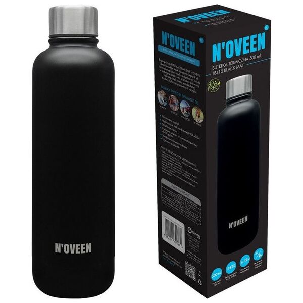 Noveen Butelka Termiczna Black Mat 500 ml (TB410)