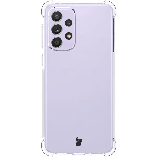 Bizon Case Clear Pack case + 2x screen glass + lens glass Samsung Galaxy A33 5G clear