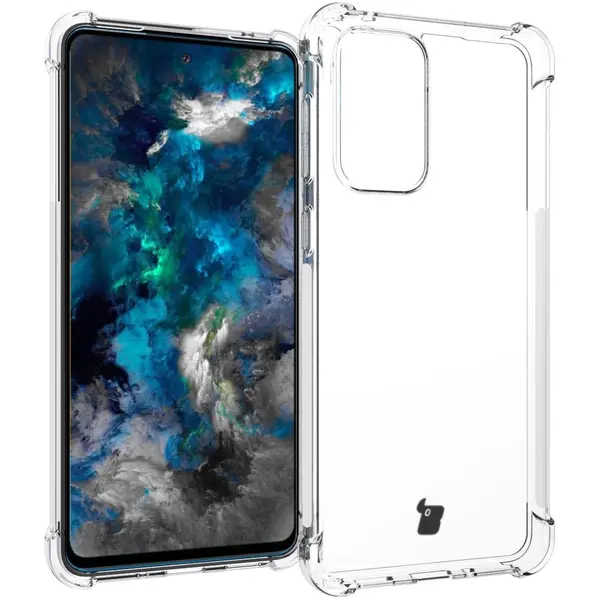 Bizon Case Clear Pack case + 2x screen glass + lens glass Samsung Galaxy A33 5G clear