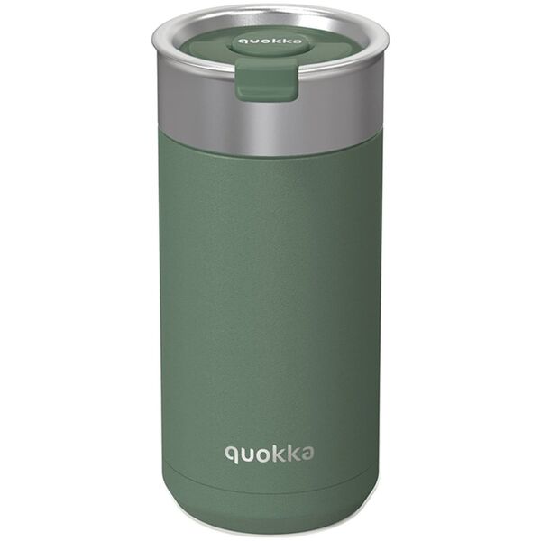 Quokka Quokka Boost Coffee Tumbler - Kubek termiczny ze stali nierdzewnej z zaparzaczem 400 ml (Pine)