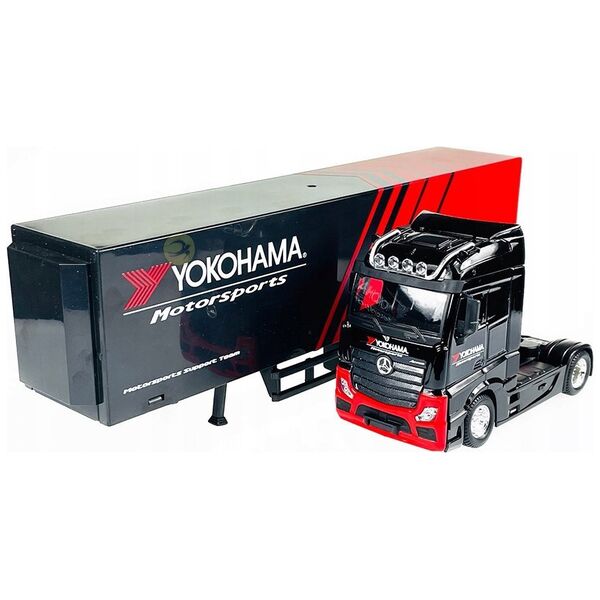 Bburago BBURAGO 1:43 haulers with trailer M-B Actros Gigaspace, 18-31460/18-31480