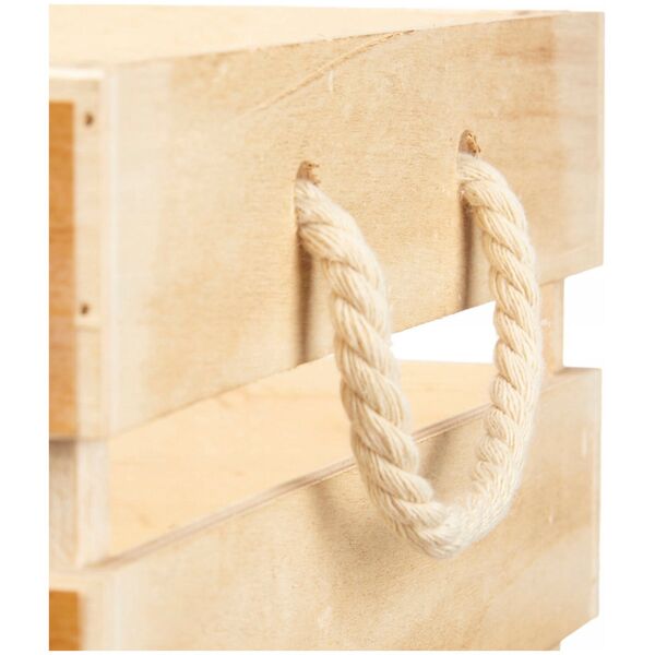 Giftdecor Ξύλινα διακοσμητικά κουτιά με σχέδιο ουράνιο τόξο RAINBOW, 3 τεμάχια 14195218 8430852654779