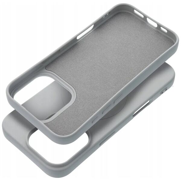OEM SILICONE MAG COVER (μεγάλη τρύπα) συμβατό με MagSafe για IPHONE 16 Pro τιτάνιο 14243221 5903400000000