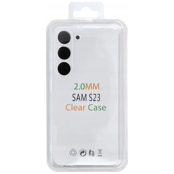 Futerał CLEAR CASE 2 mm BOX do SAMSUNG A36 5G transparentny