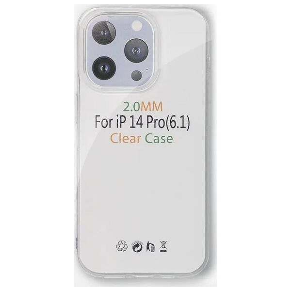 Futerał CLEAR CASE 2 mm BOX do SAMSUNG A36 5G transparentny