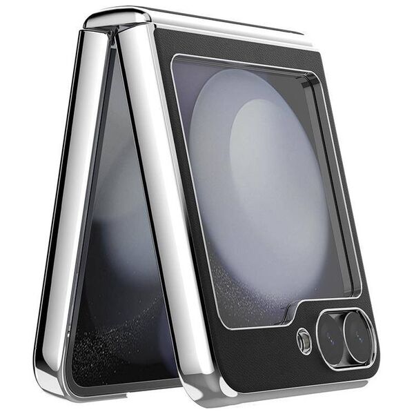 Case SAMSUNG GALAXY Z FLIP 6 Nillkin Camshield Flip Leather black 6902048284371