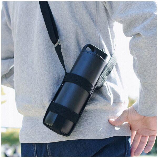 KINTO - TRAVEL / DAY OFF ποτηροθήκη 500ml - Μαύρο 75mm 14039233 4963264509435