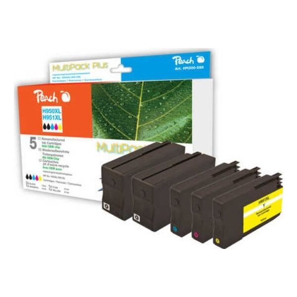 Tusz Peach Patrone Peach HP 950XL 2xbk MultiPackPlus Retail Comp. - PI300-585