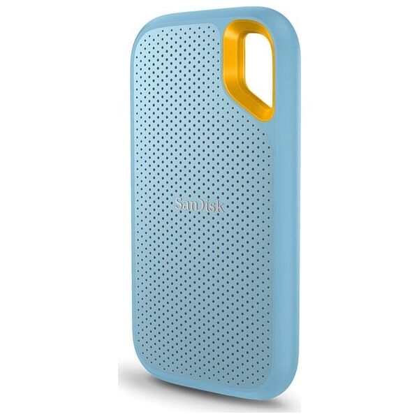 Dysk zewnętrzny SSD SanDisk Extreme Portable V2 1TB Niebiesko-żółty (SDSSDE61-1T00-G25B)