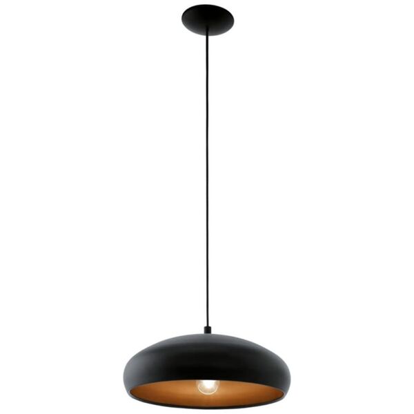 Lampa wisząca EGLO Lampa wisząca Eglo Mogano 94605 zwis 1x60W czarna