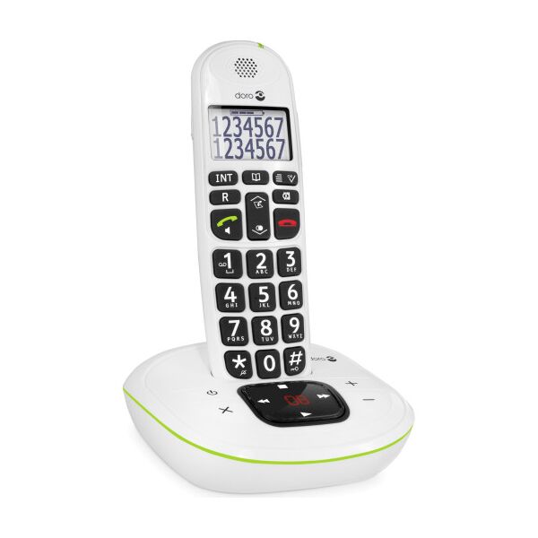 Telefon stacjonarny Doro Biały