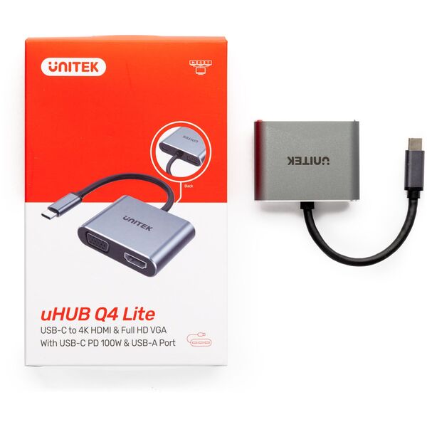 Stacja/replikator Unitek Q4 Lite USB-C (D1049A)