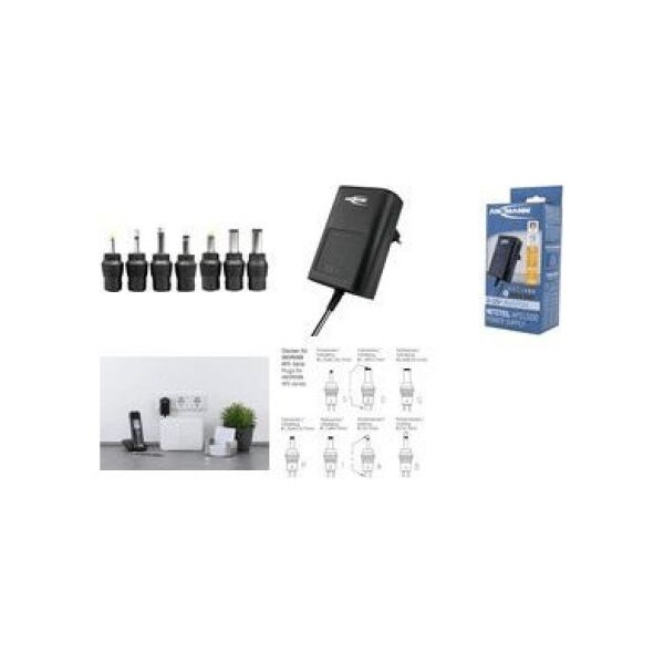 Kabel zasilający Ansmann Ansmann APS 1500 max. 18 W 1201-024