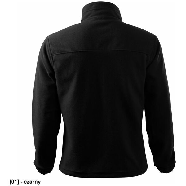 RIMECK Jacket 501 - ADLER - Polar męski, 280 g/m, 100% poliester - czarny M
