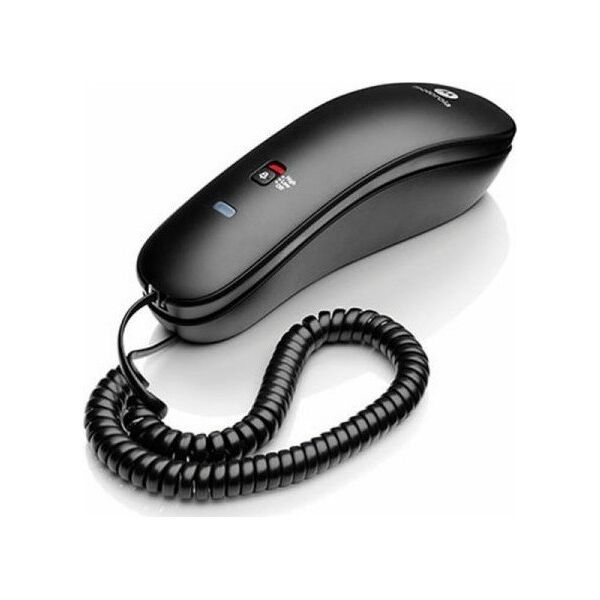 Telefon stacjonarny Motorola Telefon Stacjonarny Motorola CT50 LED Czarny