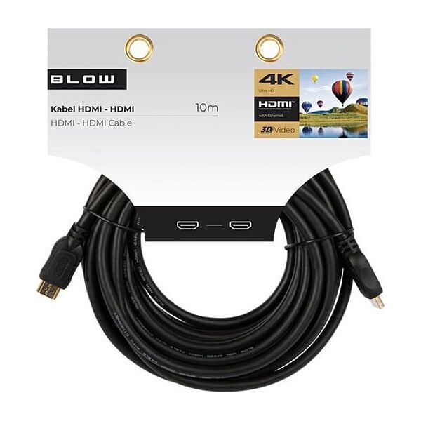 Kabel Blow 92-665# Przył.hdmi-hdmi 10m 4k