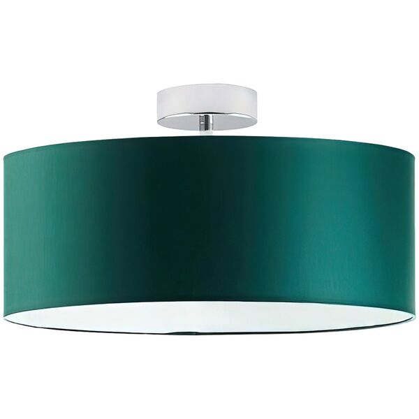 Lampa wisząca Orno ROLLO lampa wisząca, moc max. 1x60W, butelkowa zieleń, krótka